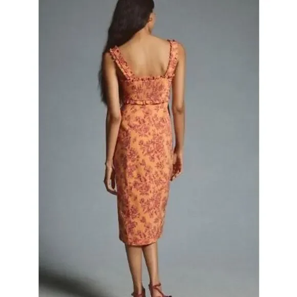 Anthropologie The Linden Slim Square-Neck Dress - Picture 4 of 8